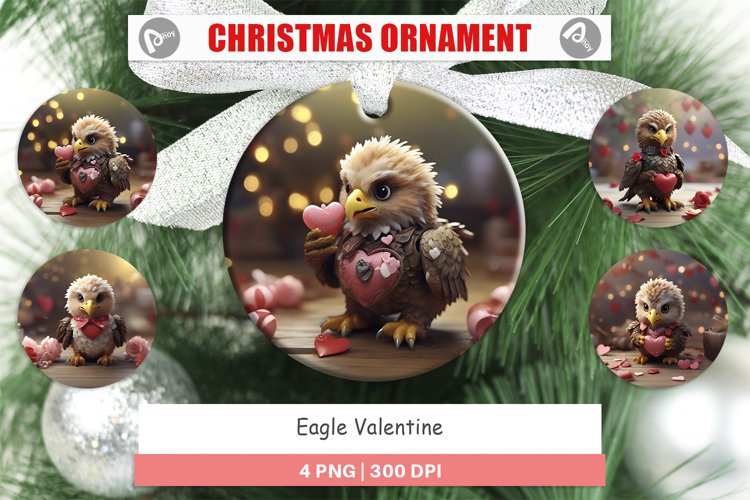 Christmas Ornaments Eagle Valentine