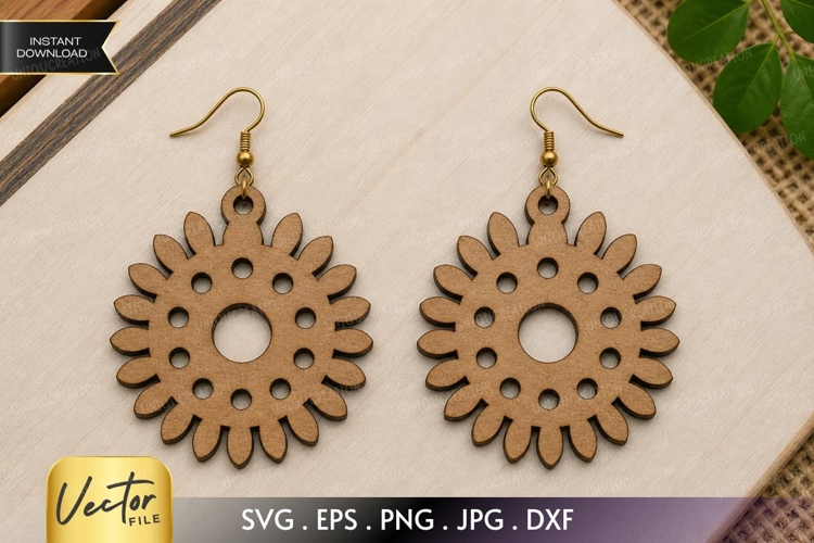 Floral Circle Svg Image 6