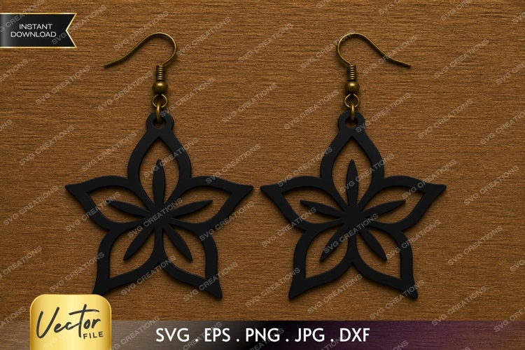 Floral Outline Svg Image 20