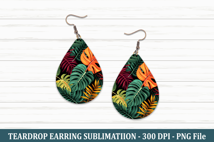 Sublimation Earring Designs Image 15
