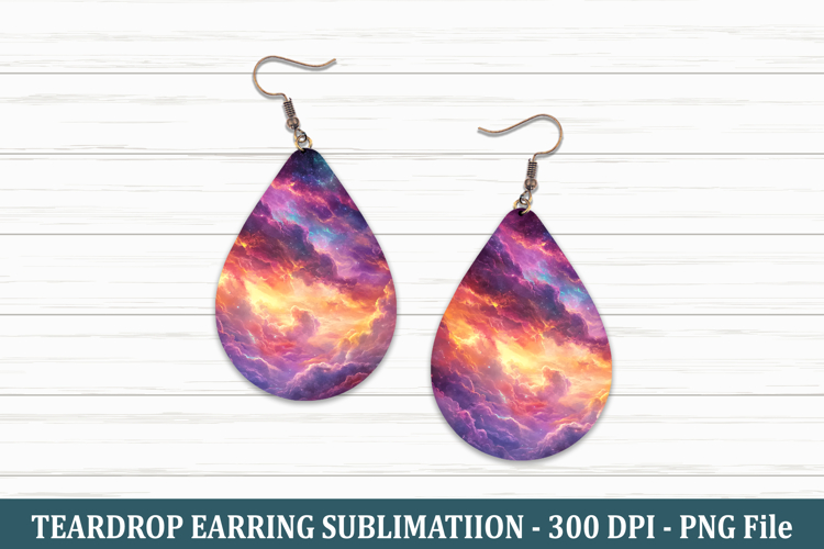 Fantasy Sky Teardrop Earring | Teardrop Earring