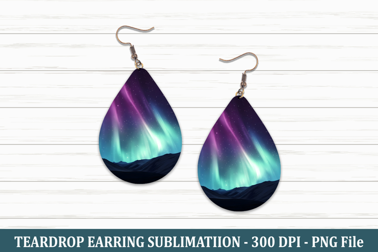 Northern Light Teardrop Earring | Teardrop Earring
