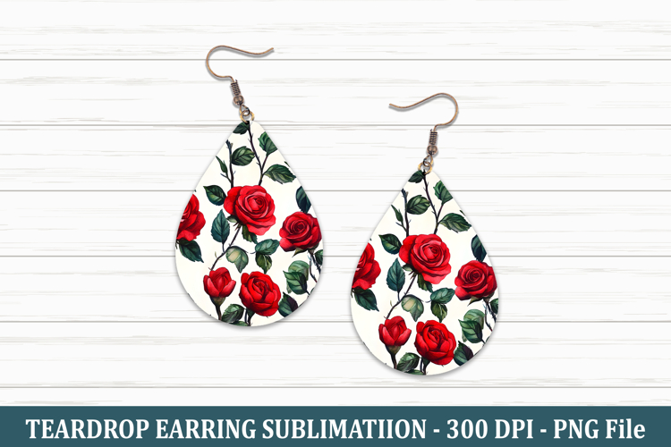 Earring Sublimation Designs Image 5