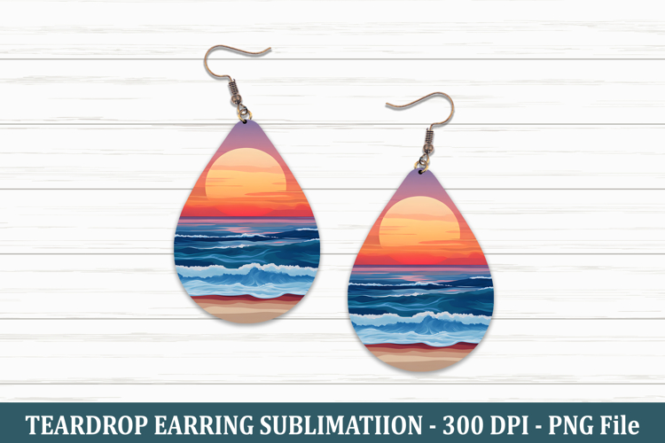 Earring Sublimation Designs Image 7