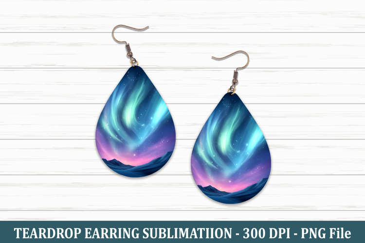 Northern Light Teardrop Earring | Teardrop Earring