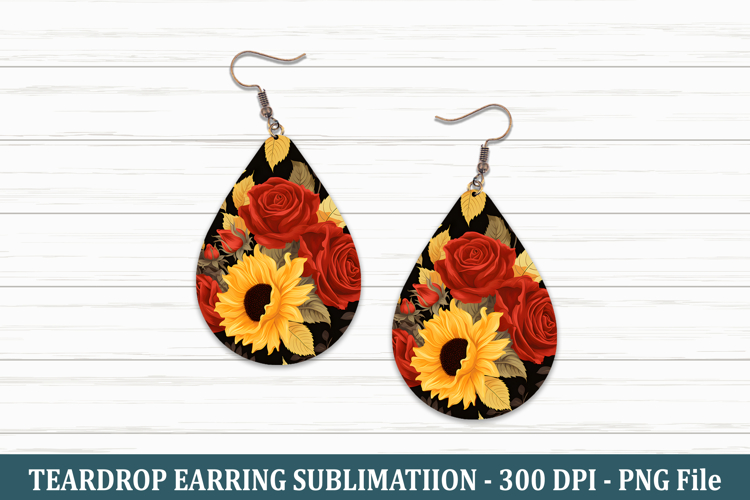 Sublimation Earring Designs Image 14