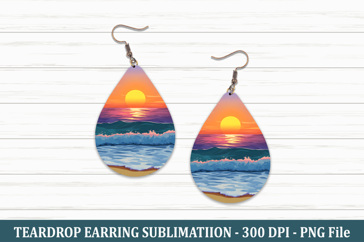 Earring Sublimation Designs Image 6