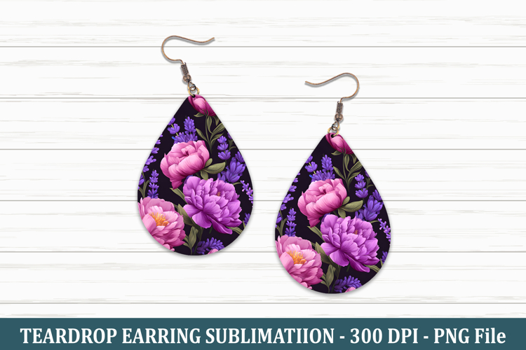 Sublimation Earring Designs Image 13