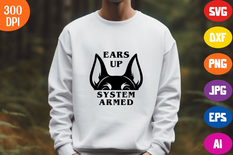 Dog Ears Svg Image 18