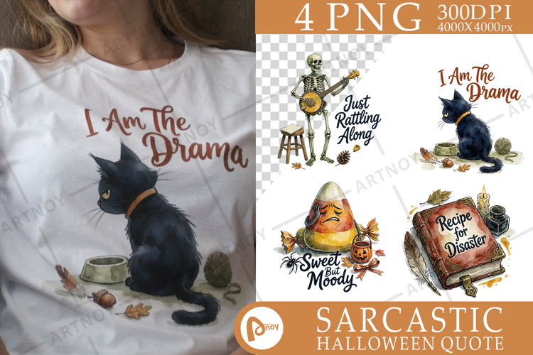Retro Sarcastic Spook Sublimation