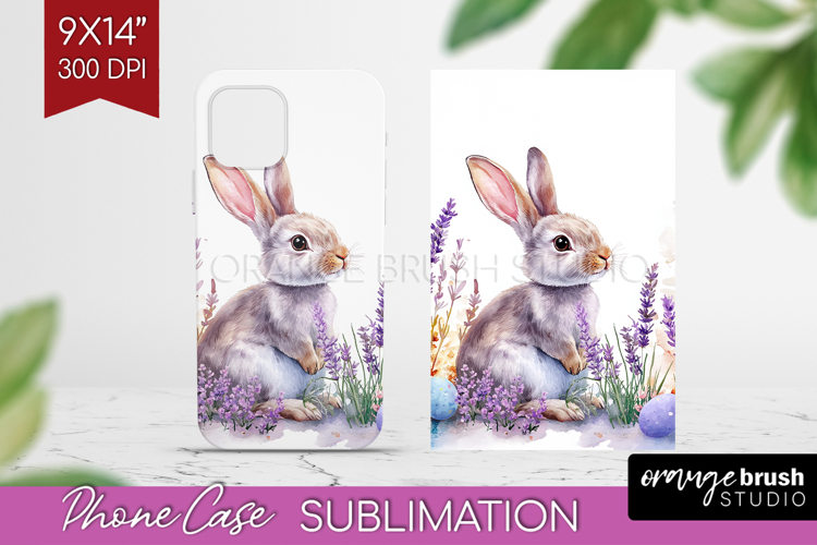 Easter Phone Case PNG - Floral Easter Case PNG Sublimation
