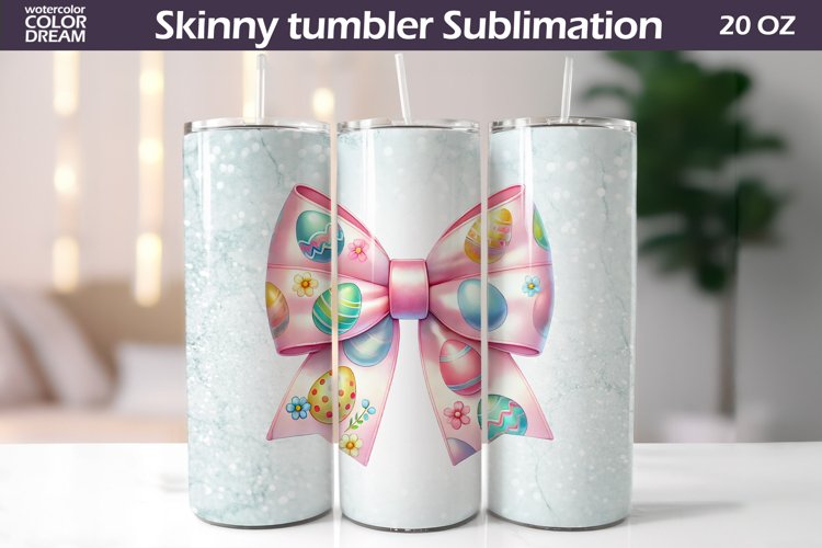 Easter Tumbler Wrap | I Coquette Bow Tumbler