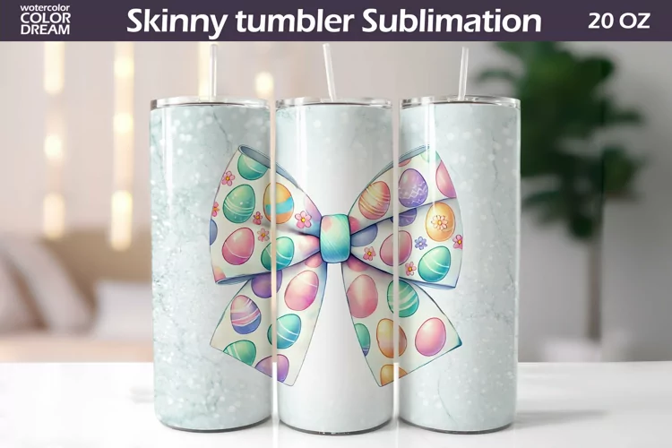 Easter Tumbler Wrap | I Coquette Bow Tumbler