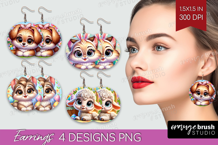 Earrings Png Image 8