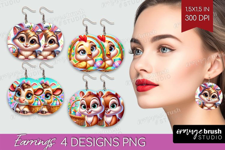 Earrings Png Image 6