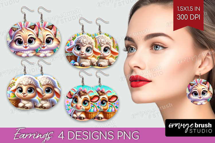 Earrings Png Image 3