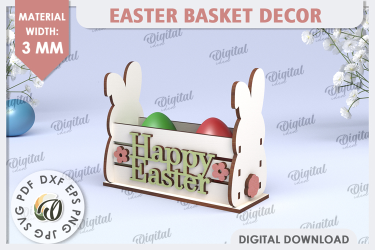 Easter Basket Clipart Image 22