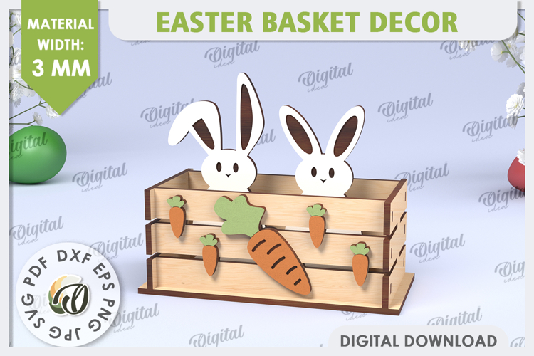 Easter Basket Clipart Image 21