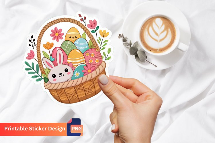 Easter Basket Clipart Image 12