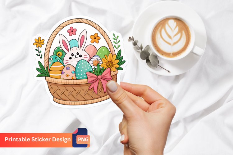 Easter Basket Clipart Image 10