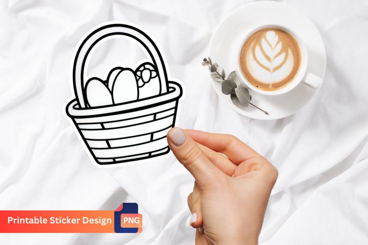 Easter Basket Clipart Image 12