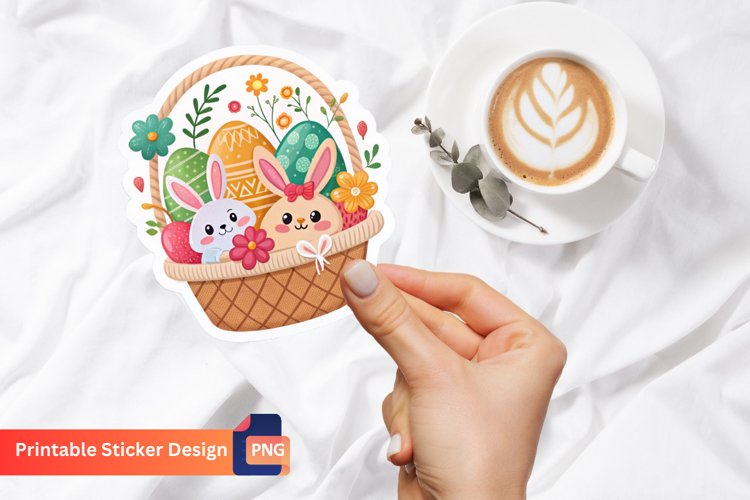 Easter Basket Clipart Image 11