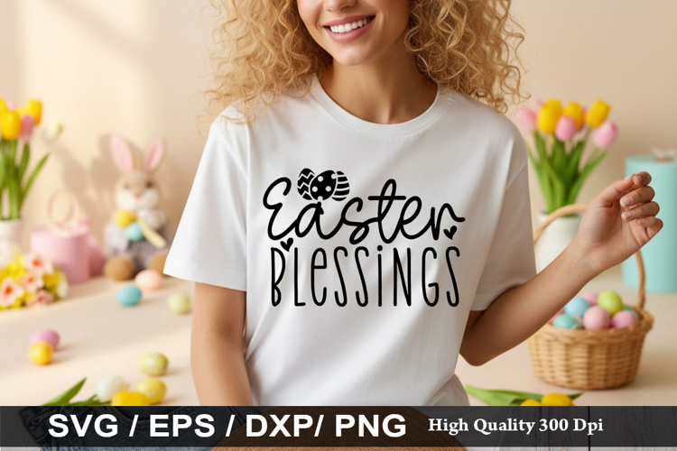 Easter blessings - Easter SVG Design