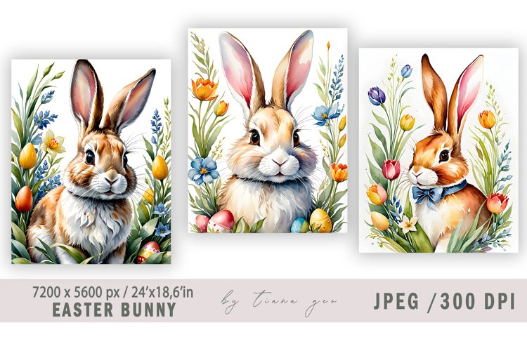 Easter Bunny Illustration Image 5