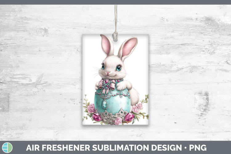 Easter Bunny Air Freshener Sublimation Car Freshener Designs