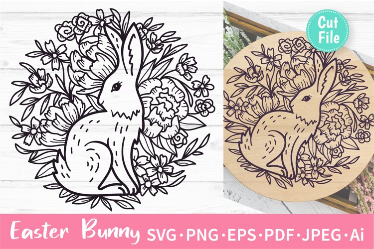 Easter Bunny SVG Image 22