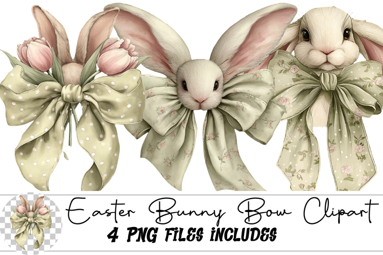Easter Bunny Clipart Image 8