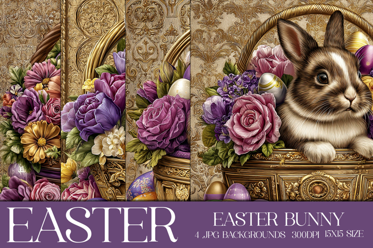 Easter Background, Easter Card, Easter Bunny Backgrounds, 21