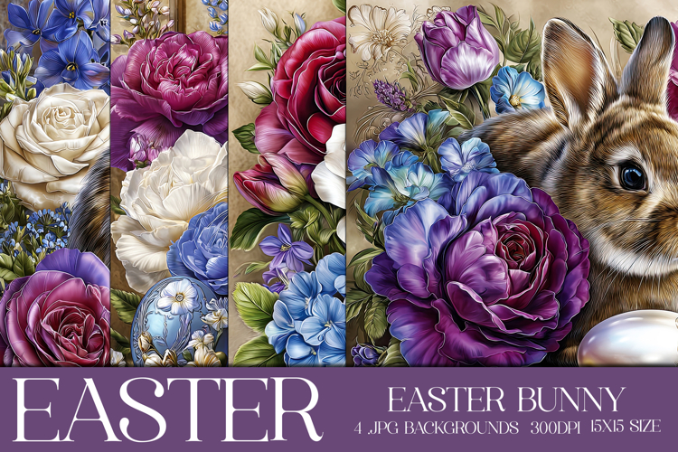 Easter Background, Easter Card, Easter Bunny Backgrounds, 28