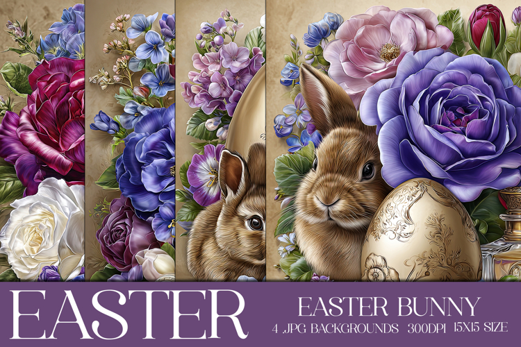 Easter Background, Easter Card, Easter Bunny Backgrounds, 29