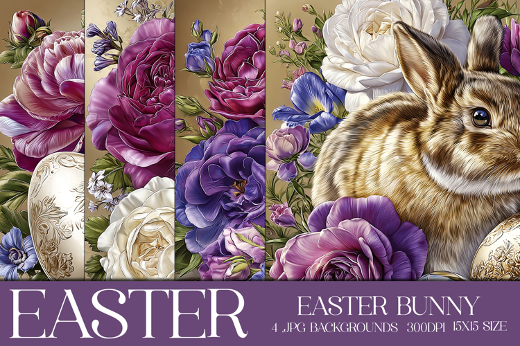 Easter Background, Easter Card, Easter Bunny Backgrounds, 31