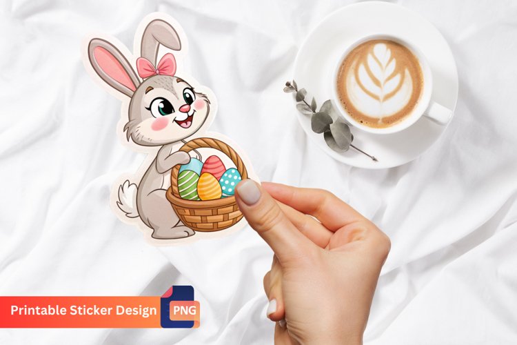 Easter Basket Clipart Image 4