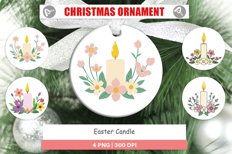 Christmas Candle Clipart Image 20