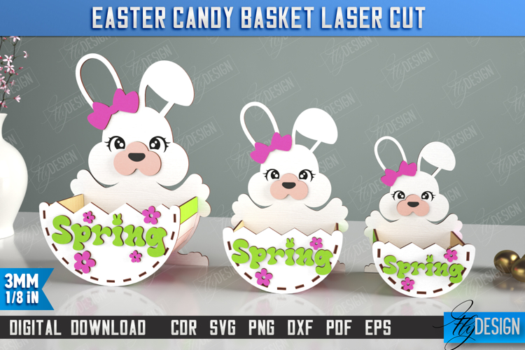 Easter Basket Clipart Image 13