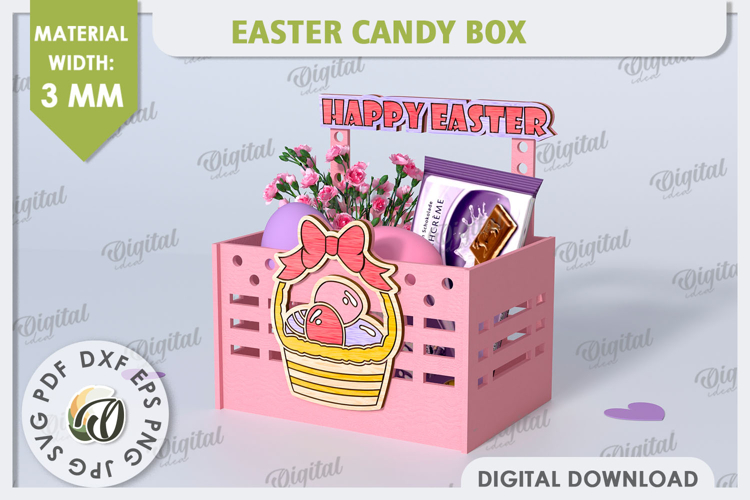 Easter Basket Clipart Image 7