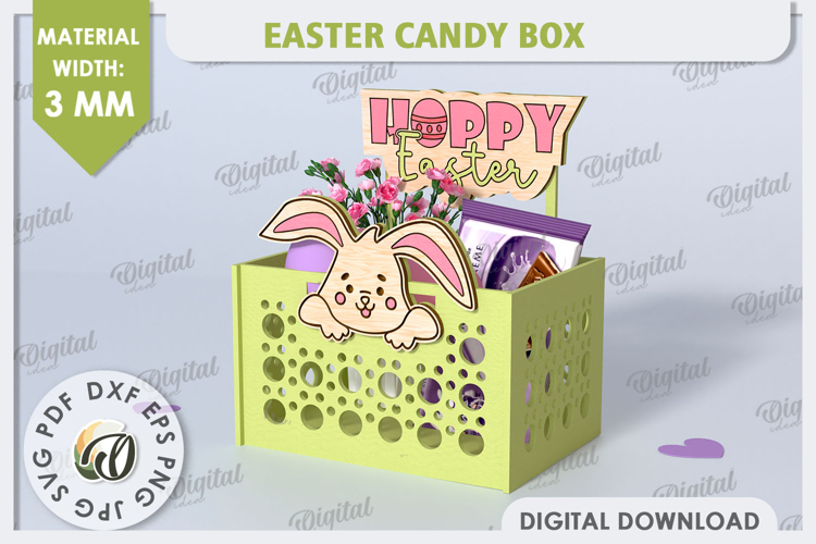 Easter Basket Clipart Image 6