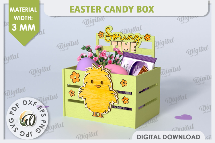 Easter Basket Clipart Image 4
