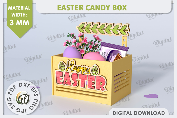 Easter Basket Clipart Image 3