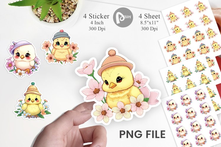 Easter Chick Clipart Image 12