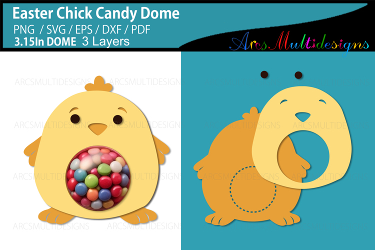 Easter Candy Holder Svg Image 7