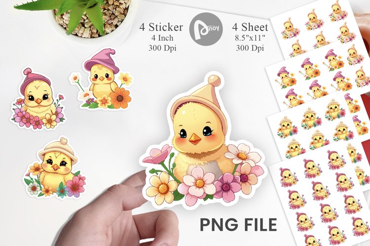 Easter Chick Clipart Image 11