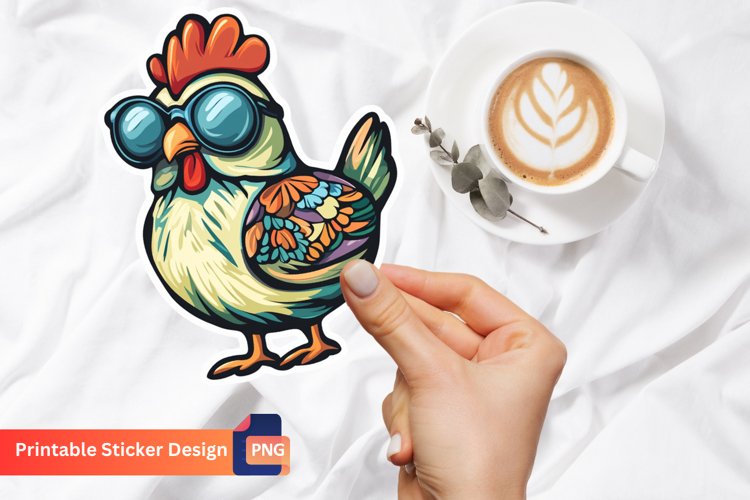 Cute Chicken Clipart Image 13