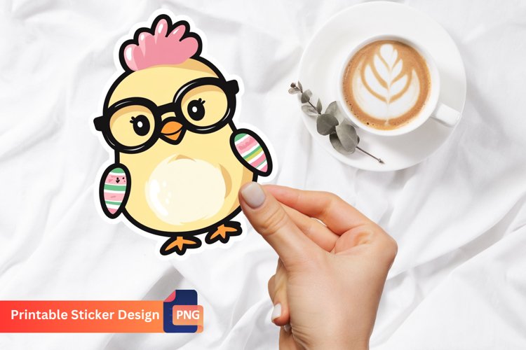 Cute Chicken Clipart Image 16