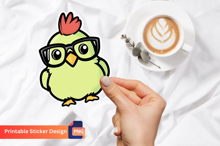 Cute Chicken Clipart Image 14