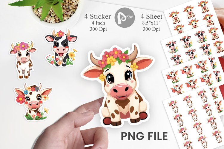Cow Print Clipart Image 22