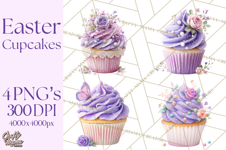 Cupcakes Clipart Image 2
